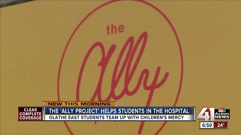 Olathe East students prepare to teach kids who are sick in the hospital