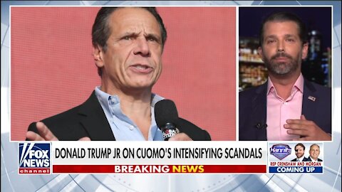 Trump Jr: Media Protected 'Groper-in-Chief' Cuomo