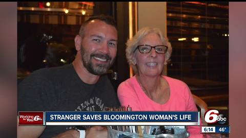 Bloomington woman meets stranger who saved her life with bone marrow donation
