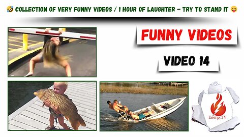 🤣 Funny videos / Collection of very funny videos / 1 hour of laughter - try to hold out 😝