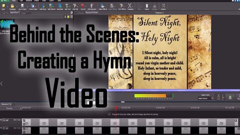 Behind the Scenes: Creating a Hymn Video (Editing with VideoPad Editor)