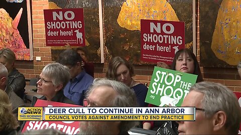 Deer culling to continue in Ann Arbor
