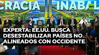 Analista: EE.UU. busca desestabilizar y apoderarse de recursos de países no alineados con Occidente