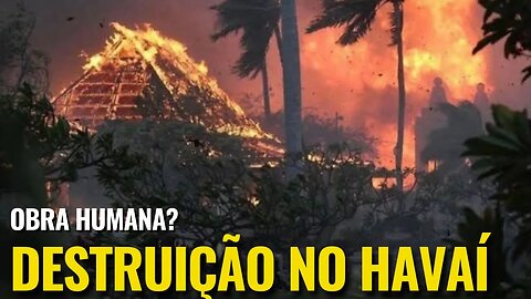 DESTRUIÇÃO NO HAVAÍ || OBRA HUMANA? || Renato Barros