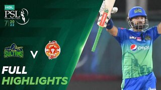 Full Highlights Multan Sultans vs Islamabad United.