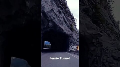 Through the Fernie Tunnel in BC. #shorts