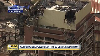 Conner Creek Power Plant to be demolished Friday
