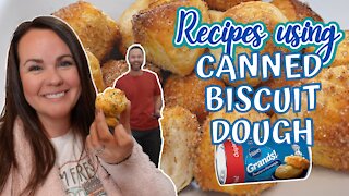 CANNED BISCUIT DOUGH RECIPES | QUICK AND EASY BISCUIT DOUGH RECIPES | AMBER AT HOME