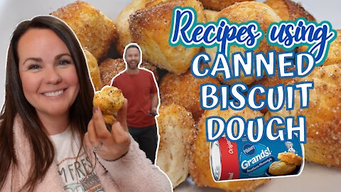 CANNED BISCUIT DOUGH RECIPES | QUICK AND EASY BISCUIT DOUGH RECIPES | AMBER AT HOME