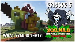 Building an EPIC Shop! - Minecraft SMP: Zoo and Wild Animal (ZAWA) Mod - S3E5