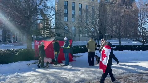 🇨🇦 Canadians Peacefully Gathering 🇨🇦 Ottawa Memorial
