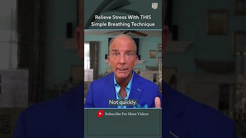 Relieve Stress With This Simple Breathing Technique