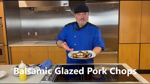 Balsamic Glazed Pork Chop