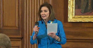 Pelosi Recites Poem by U2's Bono in Support of Ukraine; Doesn't Get the Response She Was Hoping For.