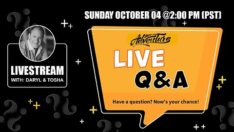 FIRST LIVE Q&A | VANCITY ADVENTURE