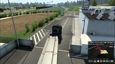 #shorts Moving Concrete Slabs In Euro Truck simulator | Best Trucking Game Videos | Truck Simulator