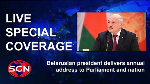 LIVE: Belarusian president delivers annual address to Parliament and nation (English Translation)