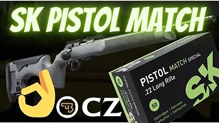 CZ457 LRP - SK pistol match special - 50 Yards (MTR barrel)