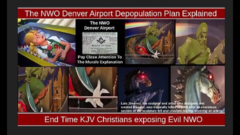 The NWO Denver Airport Depopulation Plan Explained