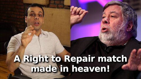 Thanks to Louis Rossman, Apple Co-Founder Steve Wozniak Has Openly Come Out for Right to Repair