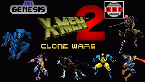 Start to Finish: 'X-Men 2: Clone Wars' gameplay for Sega Genesis