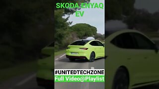 Skoda ENYAQ EV - Electric Best Car!⚡️🚗