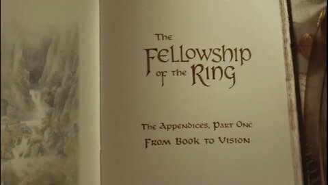 The Fellowship of the Ring - The Appendices Pt. 1 | Digital Grading (ITA SUB)