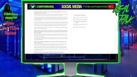 New YouTube Rules - Advertiser Guidelines