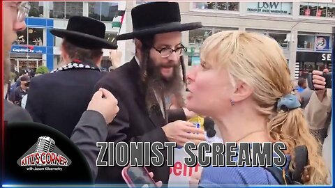 Zionist MELTS DOWN in front of Peaceful Jewish Rabbis