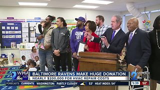 Baltimore Ravens donate $200,000 to Baltimore City Schools