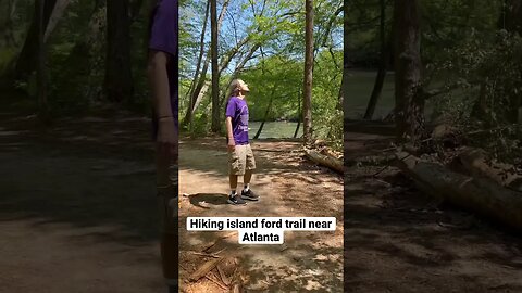 Hiking Island Ford Trail near Atlanta. #trails #chattahoochee #river #georgia #hiking #nature