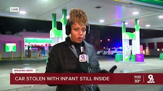 Police: Car stolen with infant still inside in Camp Washington