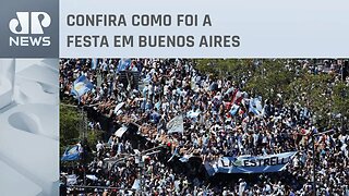 Argentina decreta feriado para receber jogadores campeões mundiais no Catar