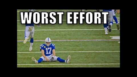 NFL Worst Effort Plays