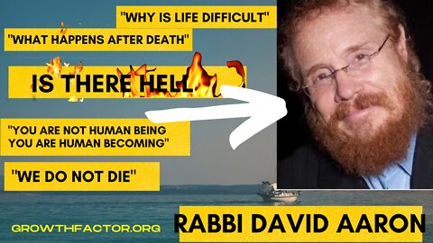 DO I HAVE A SOUL? IS THERE HELL? AFTERLIFE? RABBI DAVID AARON