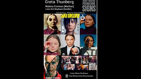 🏦☪️ Greta Thunberg 🐍⛎🇲🇳 -a DAVOS / WEF - NWO TRANNY MUPPET