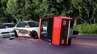 Can I Escape From The Cops In A Three Wheeled Vehicle in BeamNG?