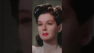 Rosalind Russell colorized clips - 1945 film - She Wouldn t Say Yes