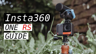 Insta360 ONE RS for beginners | everything you need to know | english user guide