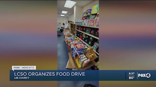 Lee County Sheriff's Office organizes food drive