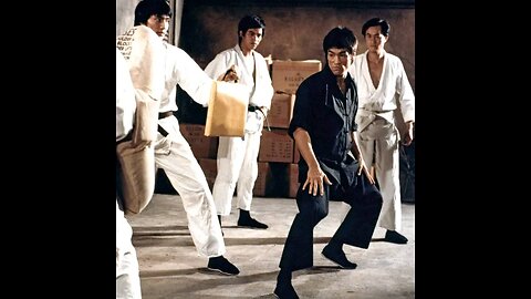 Cross kick Studio Films Bruce Lee picture Black Alley way of the Dragon