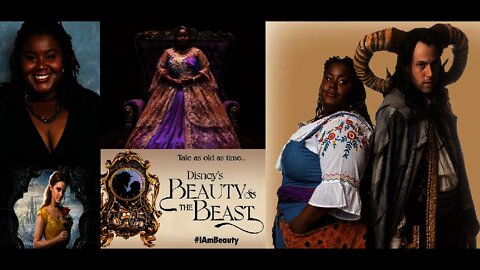 Obese Queer BLACK BELLE IN Olney Theater's Beauty and The Beast - Mainstream Media Supports It