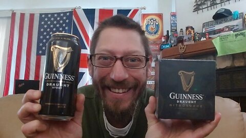 American Tries Guinness NitroSurge Device with Guinness Draught