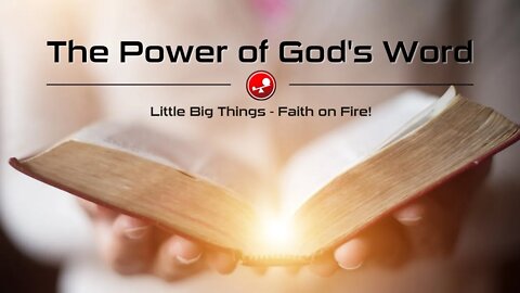 THE POWER OF GOD'S WORD - Find Strength for Life's Challenges - Daily Devotional - Little Big Things