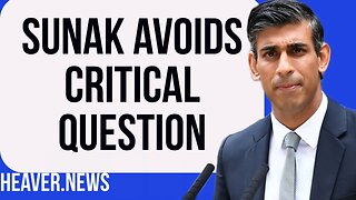 Rishi Sunak AVOIDS Question About Secret Brexit Meeting