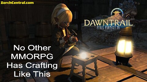 Crafting in Final Fantasy XIV is Unlike Any Other MMORPG