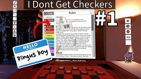 This is not how Checkers Works!!
