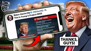 BACKFIRE: Biden Campaign Accidentally Posts TRUMP AD, Internet ROASTS: 'I'm Already Voting Trump!'🤣