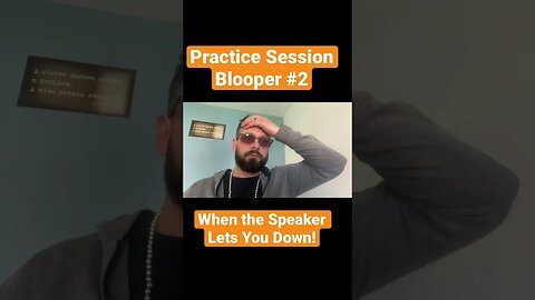 Practice Session Blooper Number 2 #hiphop #trap #drill #grime #rap