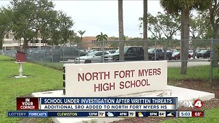 North Fort Myers High School under investigation after officers find written threats in bathroom